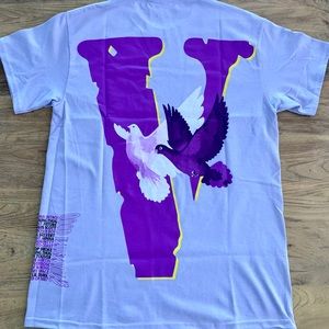 Vlone x Nav Purple Doves Tee